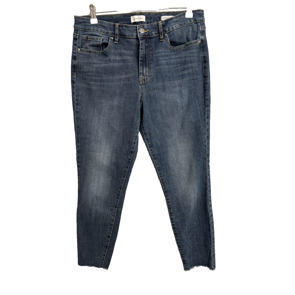 Jessica Simpson Women's 12/31 High Rise Skinny Ankle Jeans Sexy Slimming Baddie